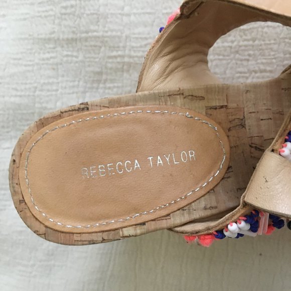Rebecca Taylor | Isabela Beaded Wedge - Picture 3 of 9